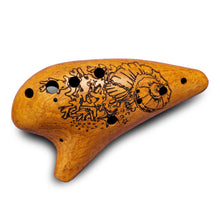 Load image into Gallery viewer, 12 Hole Wooden Tenor Ocarina &quot;La Mer&quot;