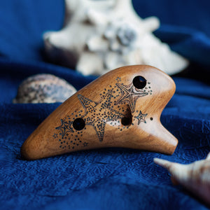 STL Ocarina Wooden Ocarina La Mer 